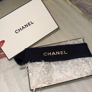 Chanel Gift Box with Ribbon